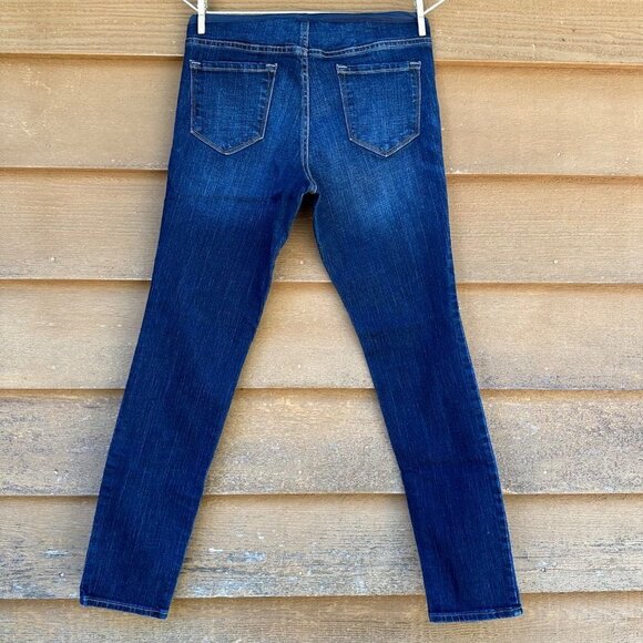 Old Navy Maternity Full Panel Skinny Blue Jeans Size 4 - Picture 5 of 11